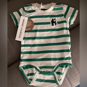 Brand new mini rodini onesie size 2-4 months